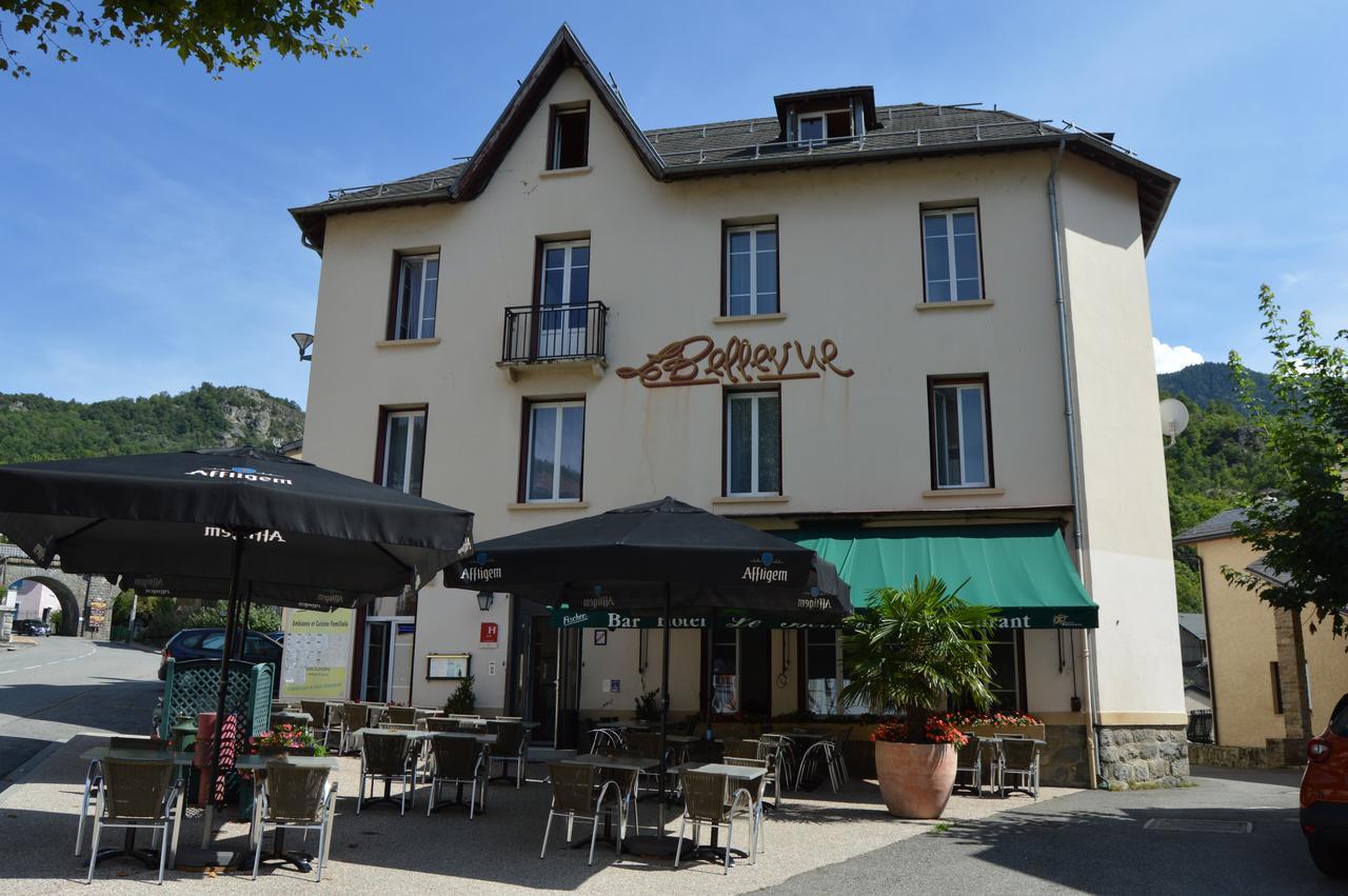 אקס-לה-טרמה Hotel Restaurant Le Bellevue מראה חיצוני תמונה